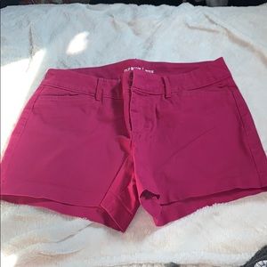 Pink Old Navy Pixie Short